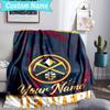 Custom Name Blanket Nuggets Logo Art Blanket Bedding Blanket for Travel, Camping, Living Rooms, Offices, Sofas, Fan Christmas Gift