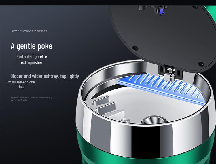 Seven-Color Ambient Light Car Ashtray for Buick Regal, LaCrosse, Encore, E5, Excelle, Angyang