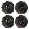 4pcs 12mm Hex RC Wheels and Tires Set 1/14 for WLTOYS 144001 144010 144011 124016 124017 124018 124019 124007 124008 124010