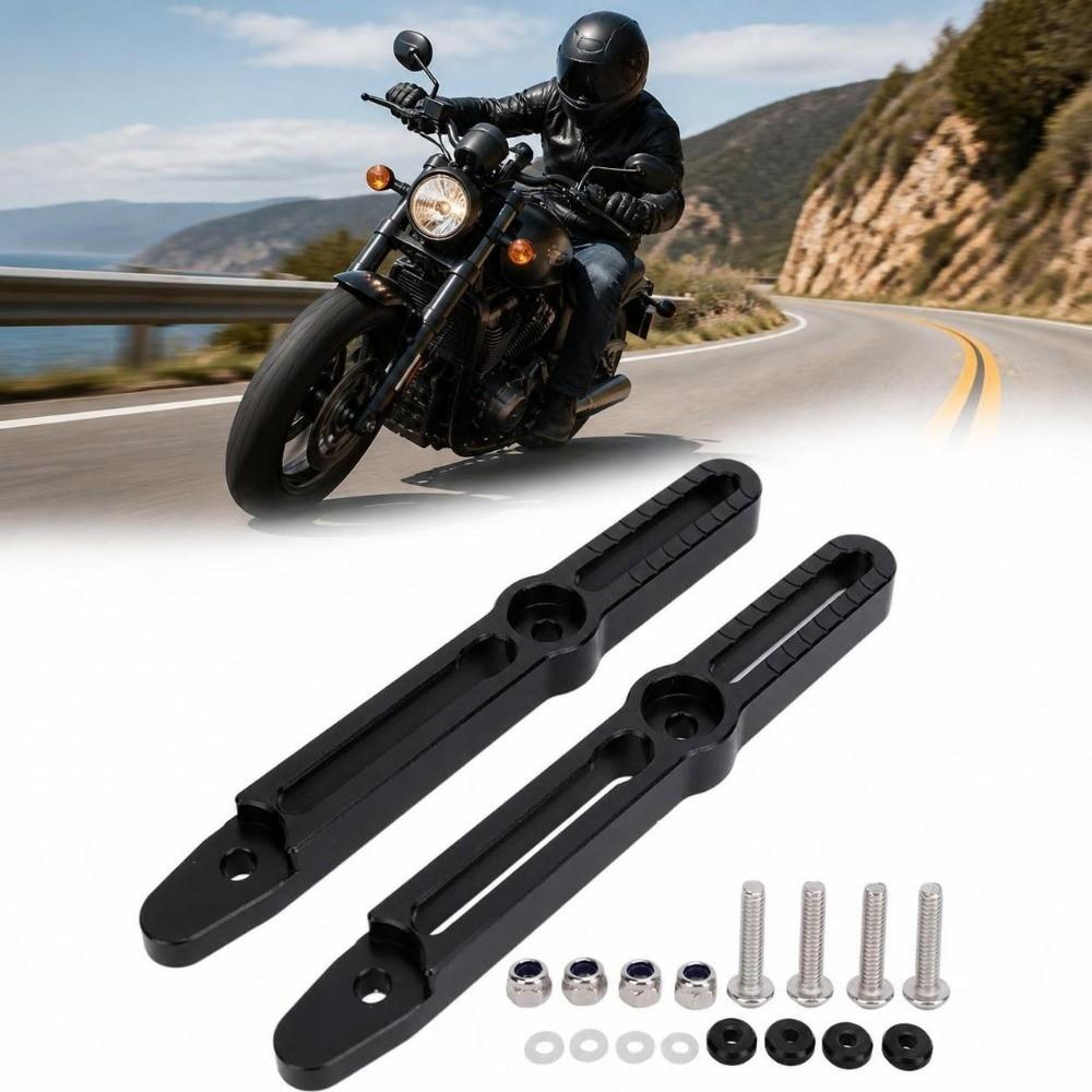 Reduce Wind Noise Windscreen Adjuster Bracket Kit for V Strom 800DE DL800 2022 2023 2024