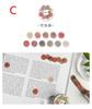1Roll School Office Supply Colorful Dots Masking Tapes Journal Student Notebook Stickers Kids DIY Decorative Diary Scrapbooking