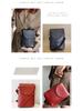 Echte Leder Damen Crossbody Münzbörse - 2025 Neue Mini Rindsleder Tasche