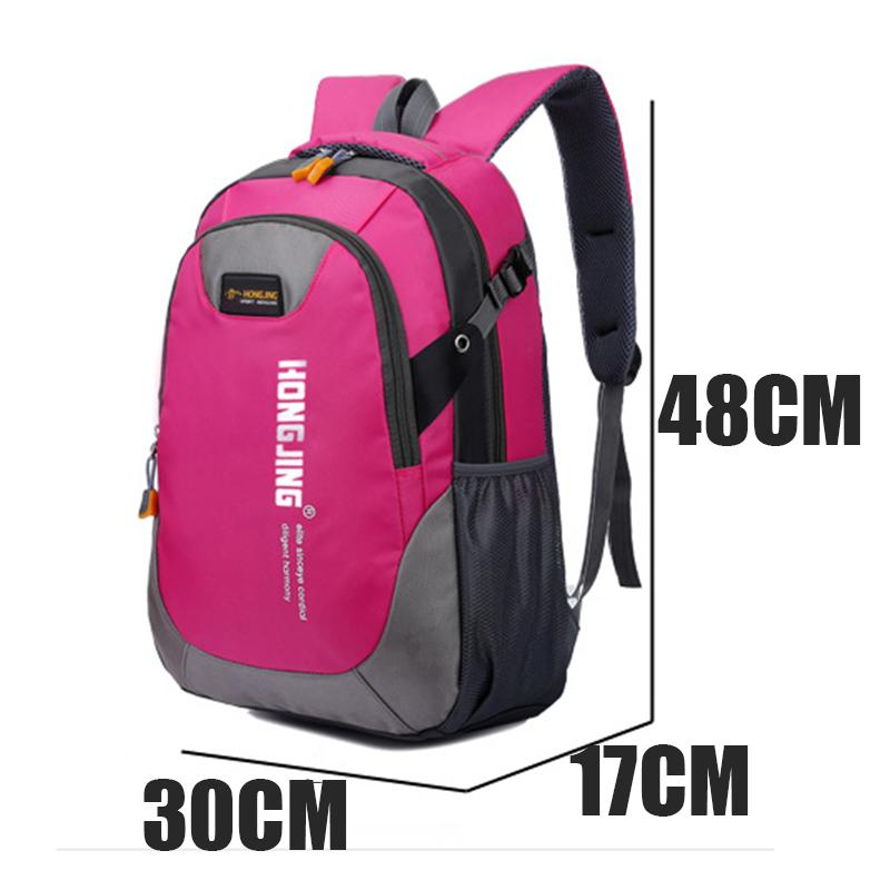 Outdoor-Rucksack Herren Sportrucksack für Damen Reise Freizeittasche Große Kapazität 30L Schule Wasserdicht Camping Klettertaschen