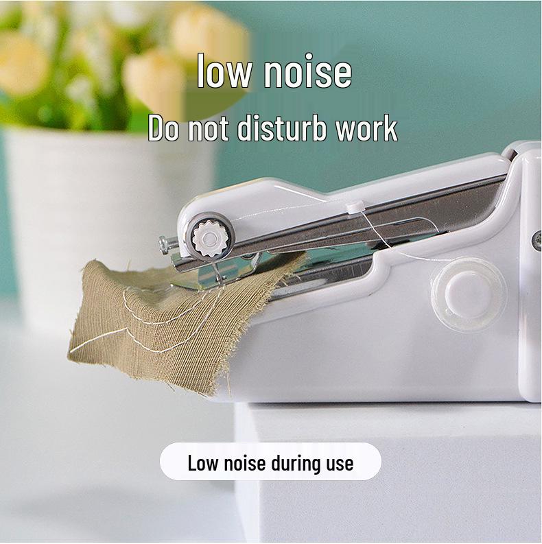 Portable Handheld Mini Electric Sewing Machine - Multifunctional Household Stitching Tool