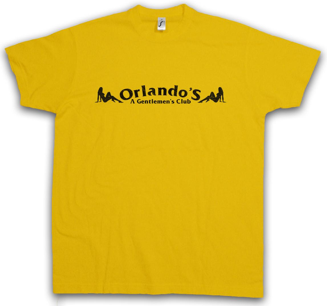 ORLANDO S T-Shirt Mens Womens Tees Top Gentlemen s Club Bar Restaurant Disco The Strip Avon Wire 4XL