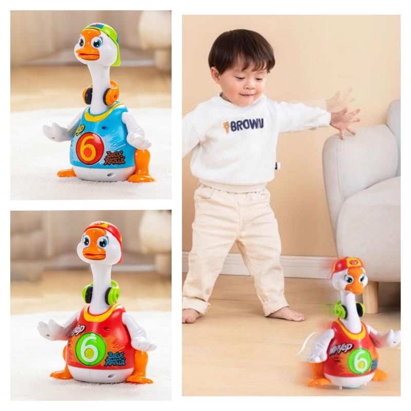 Jouet interactif pour bébé pour la pratique de ramper et de lever la tête Musique Danse et Mouvement Matériau en Plastique Convient aux bébés de 0 à 1 an Origine chinoise