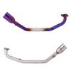 PCX125/150 Stainless Steel Blue Front Motorcycle Exhaust