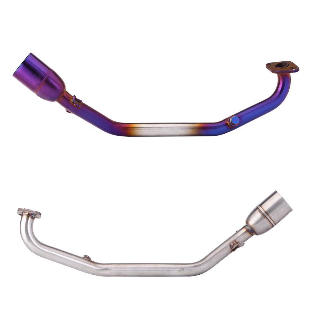 PCX125/150 Stainless Steel Blue Front Motorcycle Exhaust