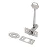 Silver Door Catch Stainless Steel Tubewell Key Universal Mortise Lock  Fire Door