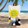 Band Pet Shop Boys Towel Beach Towel Quick Dry Sand Free Bath Towel for Summer Pool Travel Vacation