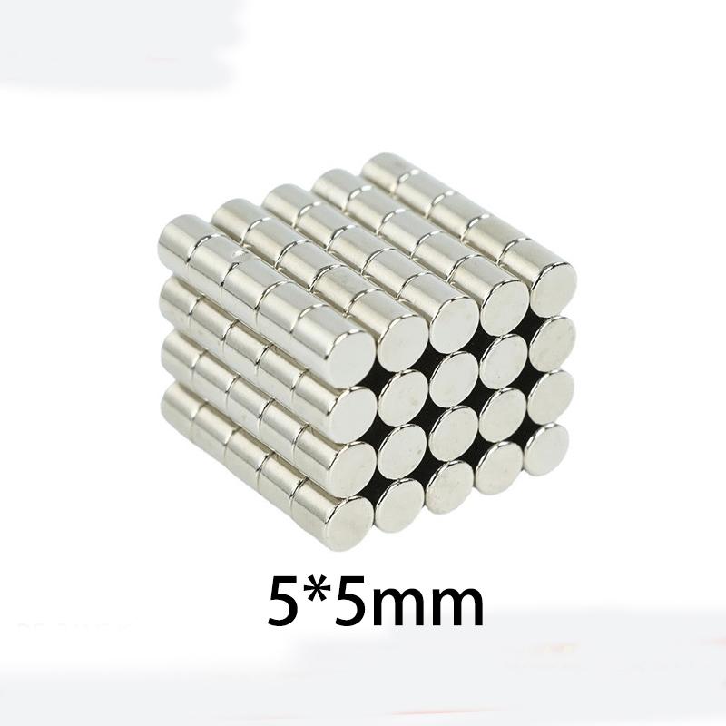 10pcs 5/8mmx5 Heavy Duty 8x5mm & 5x5mm Magnets - Grade for Motors, Sensors, CNC Tools