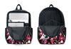 Hazbin Hotel Anime Ensemble de 3 pièces Sac à dos Étudiant Sac d'école à bandoulière Enfants Mignon Sac à dos de voyage Cadeau d'anniversaire pour enfants