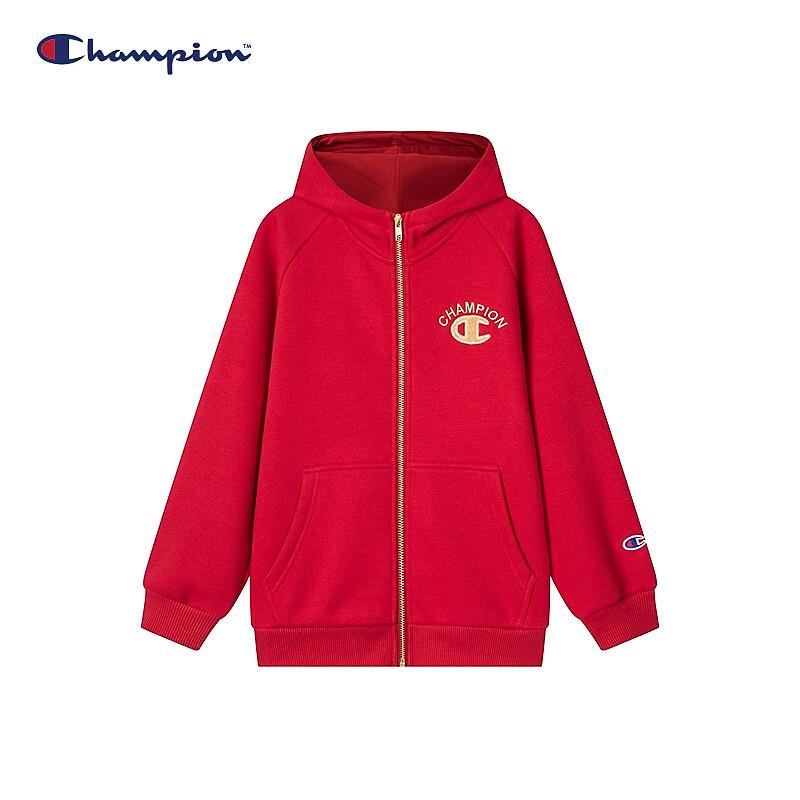 Champion Kids Fleece Lined Hooded Logo Sweatshirt
