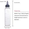 Pigment Container Squeezable Dropper Bottles Makeup Tools Tattoo Ink Bottles Refillable Bottles