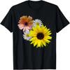 Damen Wildblumen Sommerblumen Blühendes Florales Grafik T-Shirt