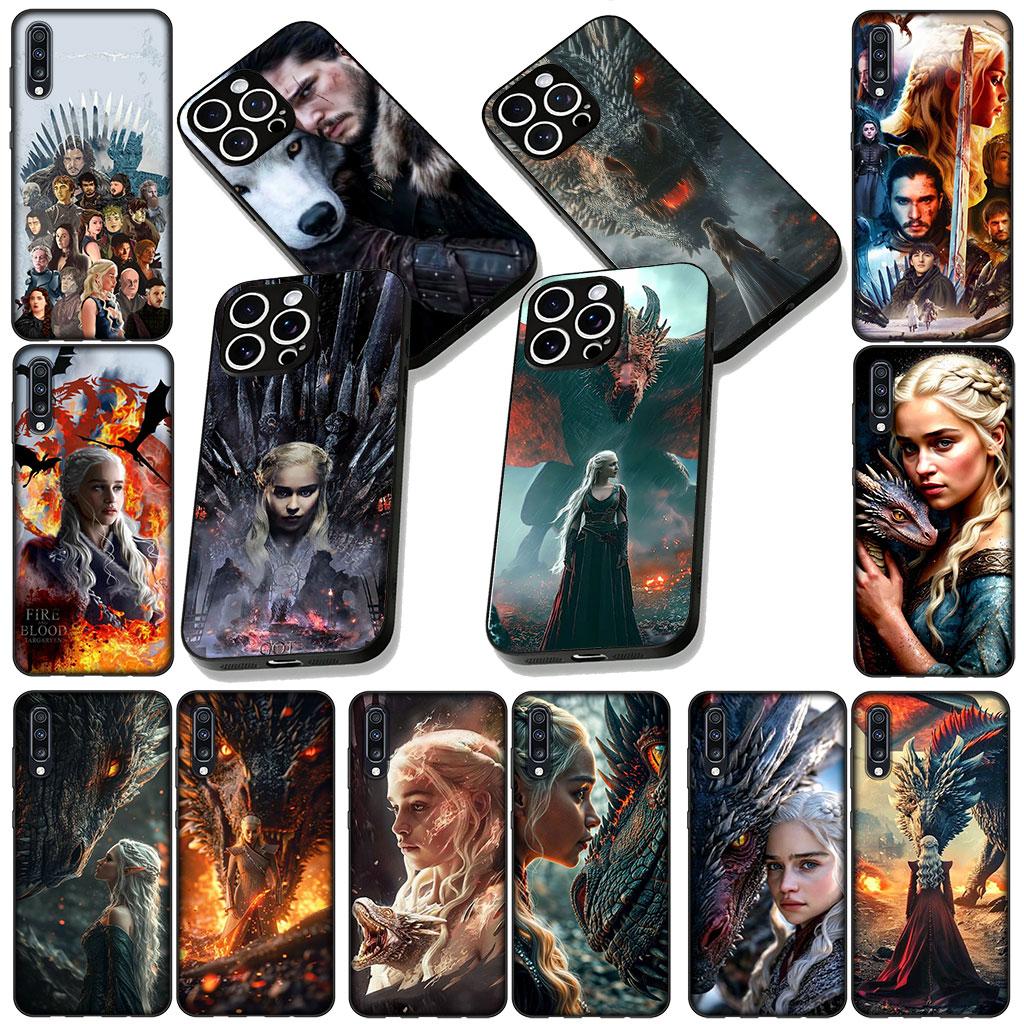 Poster Dragon Mother Thrones Phone Cover for Motorola Moto G86 G14 G35 G34 G45 G55 G64 G75 G85 G24 G15 G54 G57 Power Soft Case