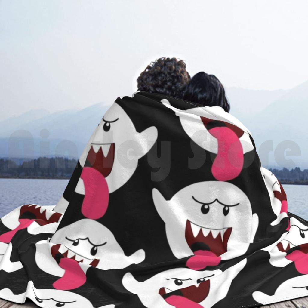 Boo Face Blanket Fashion Custom Comics Videogames Star Fox Peppy Mccloud Smash Toad Peach Snorlax
