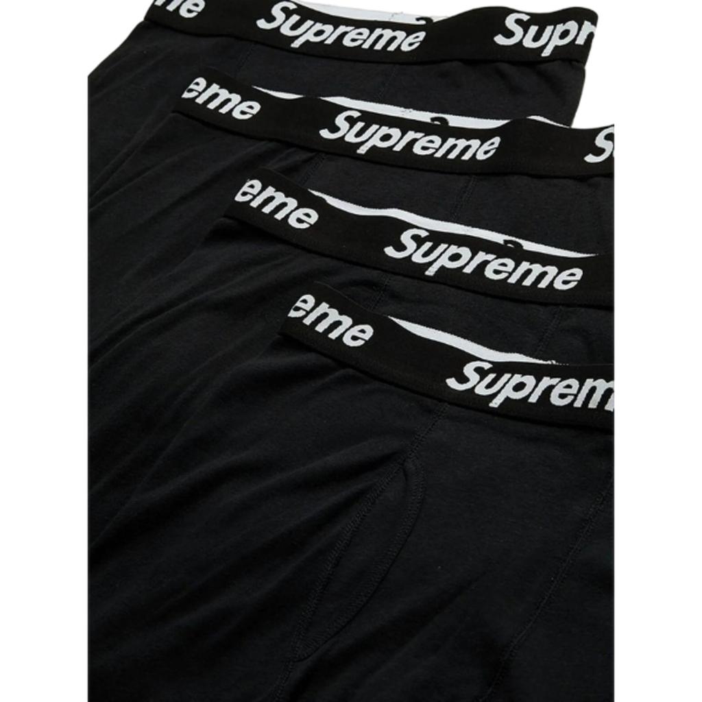 Boxer Supreme x Hanes Black