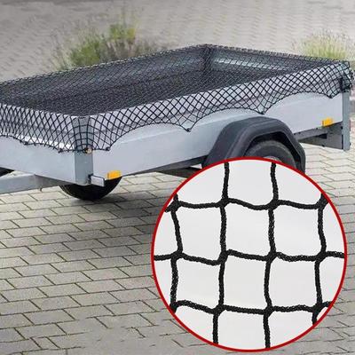 Frachtnetz Nylon 1,8x2,5 M Schwarz Maschennetz Reisegepäck Schwerlast für LKW-Ladefläche Kofferraum