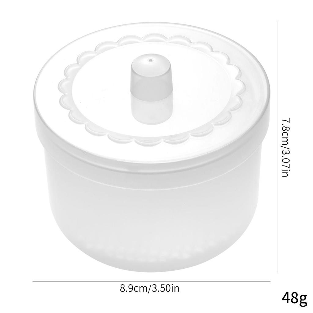 Nail Drill Bits Disinfection Box Double Layer Filtration Cleaning Box Manicure Storage Case Nail BrushCleaningContainer Nail Box