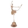 Dancing Girl Statue,Garden Metal Ballet Dancing Girl Sculpture Ballerina Statue Decorative Ballet Dancer Art Figurine for Yard Lawn 