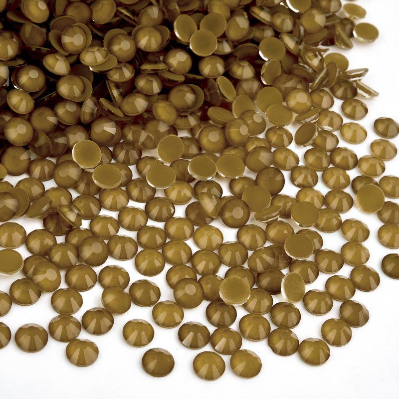 Nail Art Luminous Flat Bottom Diamond Glass Crystal Fluorescent Diamond Diy Rhinestone Nail Jewelry Accessories