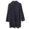 Mackintosh Scottish Wool Stainless Collar Coat 32 Navy Women Used