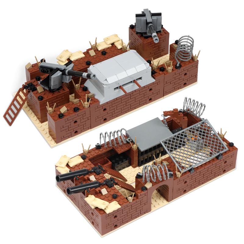 Linyi Toy Unisex High-Quality Hot High-Quality Ww2 Army Style High-Quality Trench High-Quality Bunker High-Quality Defense High-Quality Base High-Quality Bunker