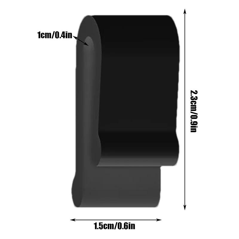 8 ks silikonových víček do trouby, nárazníkové klipy, 3D chránič víka hrnce, pro smaltované litinové nádobí, kuchyňské nádobí, náčiní