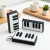 3D Tištěná klíčenka Piano Stress Clicker Klávesnice piana Clicker Dárek pro milovníky hudby