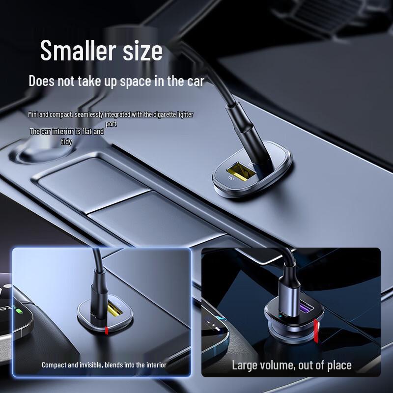 Baseus Dual-Port 30W Multi-Protocol Car Charger