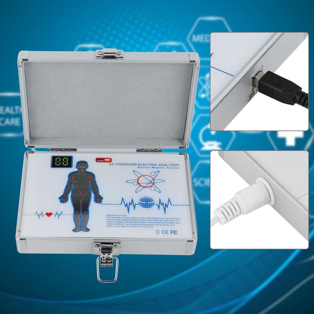 Přenosný kvantový magnetický rezonanční analyzátor Subhealth Diagnostické zařízení těla