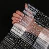Gold 3D Self-Adhesive Full Cover Nail Stickers for Kids - Wearable Manicure Decals