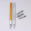 Glue Stripping Instruments and Flat Blade Scalpel; Repairing & Film Fitting Hand Knife; 5, 11, 17# BSD Engraving Blade