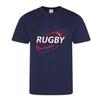 Ensemble Maillot &amp; Short de Rugby Enfant – Polyester – 3 au 14 ans - - Bleu
