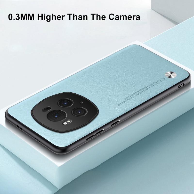 Luxury PU Leather Case For Honor Magic 6 Pro Back Cover Full Protection Silicone Phone Case For Honor Magic 6 Lite 5G Magic6