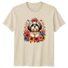Cute Shih Tzu Dog With Big Unisexs TShirt Dog Breed Pet Animal Mothers Day Gift