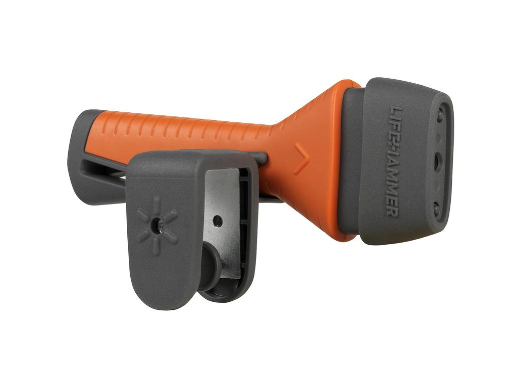 LifeHammer Safety Hammer Evolution Emergency Automatic Auto Escape Tool (Orange)