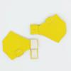 1 Pair Duck Protective Shoes Breathable Comfortable Cloth Open Toecap Poultry Shoes