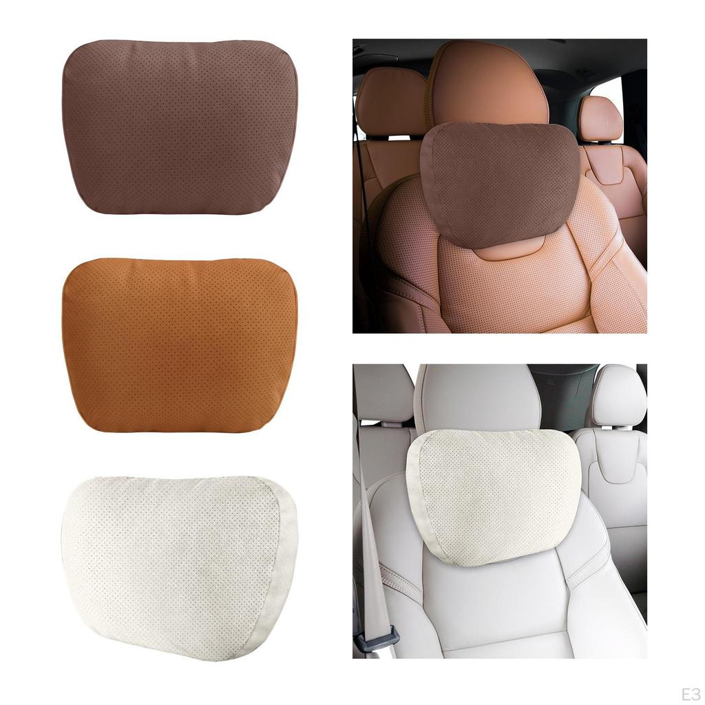 Car Headrest Neck Ergonomic Universal Comfortable Driving Travel Breathable Head Rest and
