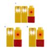 1/2Pcs USB Charging Remote Control Igniter with Lights 10M Effective Distance Flameless Candle Camping Survival Kitchen Electric Ignition Device