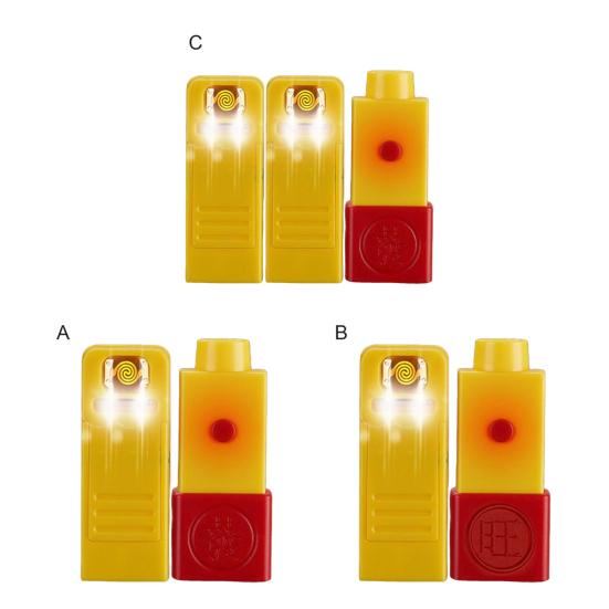 1/2Pcs USB Charging Remote Control Igniter with Lights 10M Effective Distance Flameless Candle Camping Survival Kitchen Electric Ignition Device