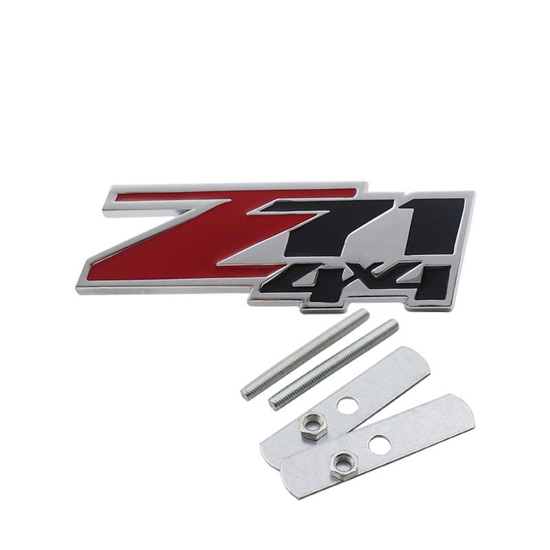 3D Premium Z71 4x4 ZL1 OFF ROAD for Z71 4x4 ZL1 Z71 OFF ROAD Car Engine Hood Fender Trunk Tail Rear Decal Emblem Badge Sticker