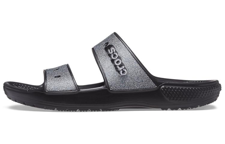 Crocs Classic Glitter Ii Sandal Black 207769-001 36-37