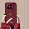 For Xiaomi 15T Pro Case Cute 3D Gold Horse With Lanyard Phone Case For Mi 15 T 15T 14T 13T Pro Matte Soft Silicone Cover