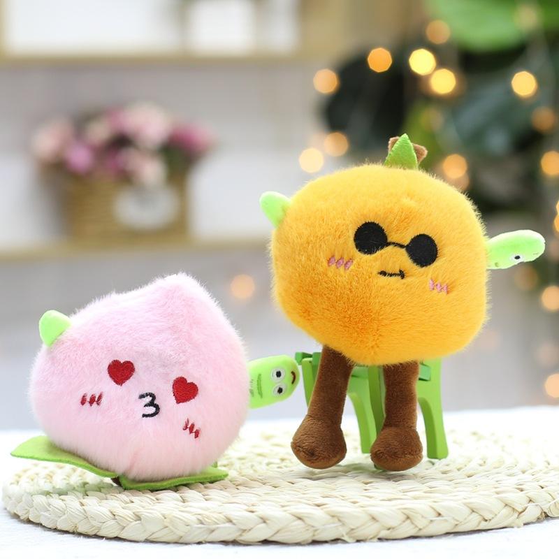 Niedlich Niedlich Früchte Können Verwendet Werden Um Erdbeeranhänger Plüschtier Puppe Apfel Avocado Tasche Hängender Schlüsselanhänger