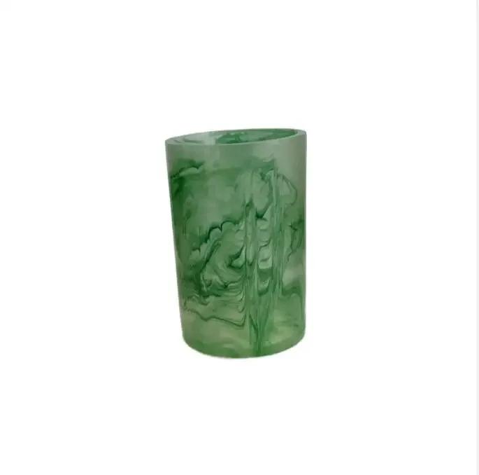 Bathroom Toiletry Gifts Resin Lotion Bottle Toothbrush Holder Tooth Mug Soap Dish Cotton Swab Box Tray Home Accessories