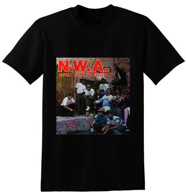 Music Funny Hiphop T-shirt N.W.A and the Posse NWA Delasoul Trible Call Quest Unisex T-Shirt