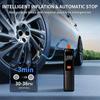 Tire Inflator Portable Air Compressor –Auto Shut-Off, Cordless Rechargeable Digital Car Tire Pump For Car, Motorcycle, Bicycle & Balls