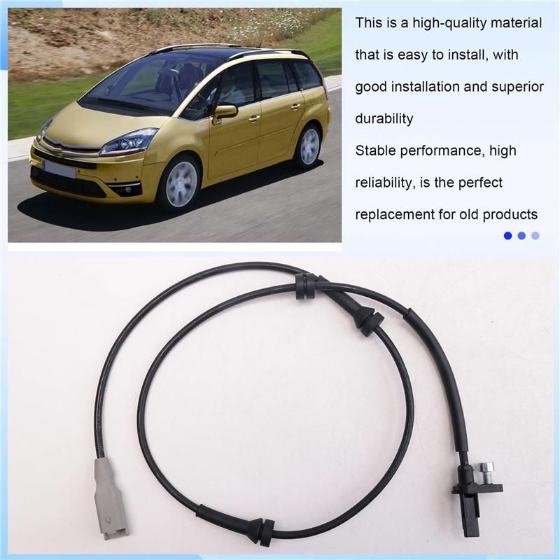 2X 4545E8 96536631 9653663180 For CITROEN BERLINGO C4 Grand Picasso I 5008 1.6 PARTNER Box ABS Sensor